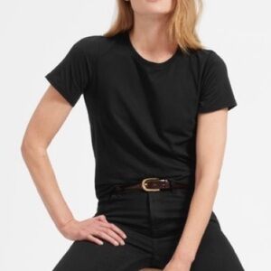 Everlane Crew Neck Short Sleeve 100% Supima Cotton Tee